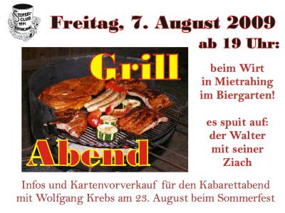 Grillabend beim Wirt Grillabend beim Wirt